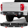 Ranger Rear Bumper Full Width Offroad Bumper for 2019-2023 Ford Ranger Pickup Trucks (Excluding Wildtrak)