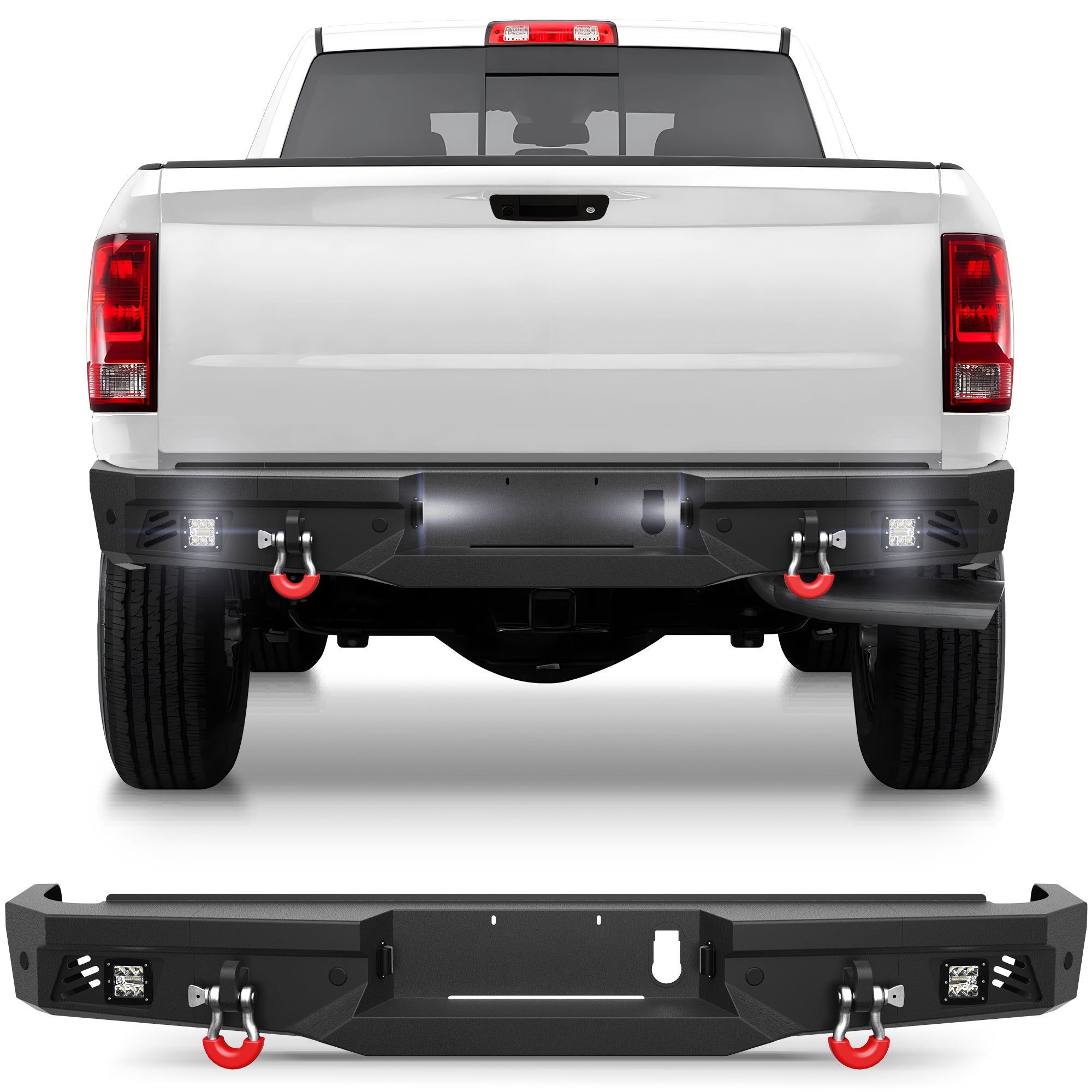 Ram 2500 Rear Bumper for 2010-2018 Dodge Ram 2500/3500