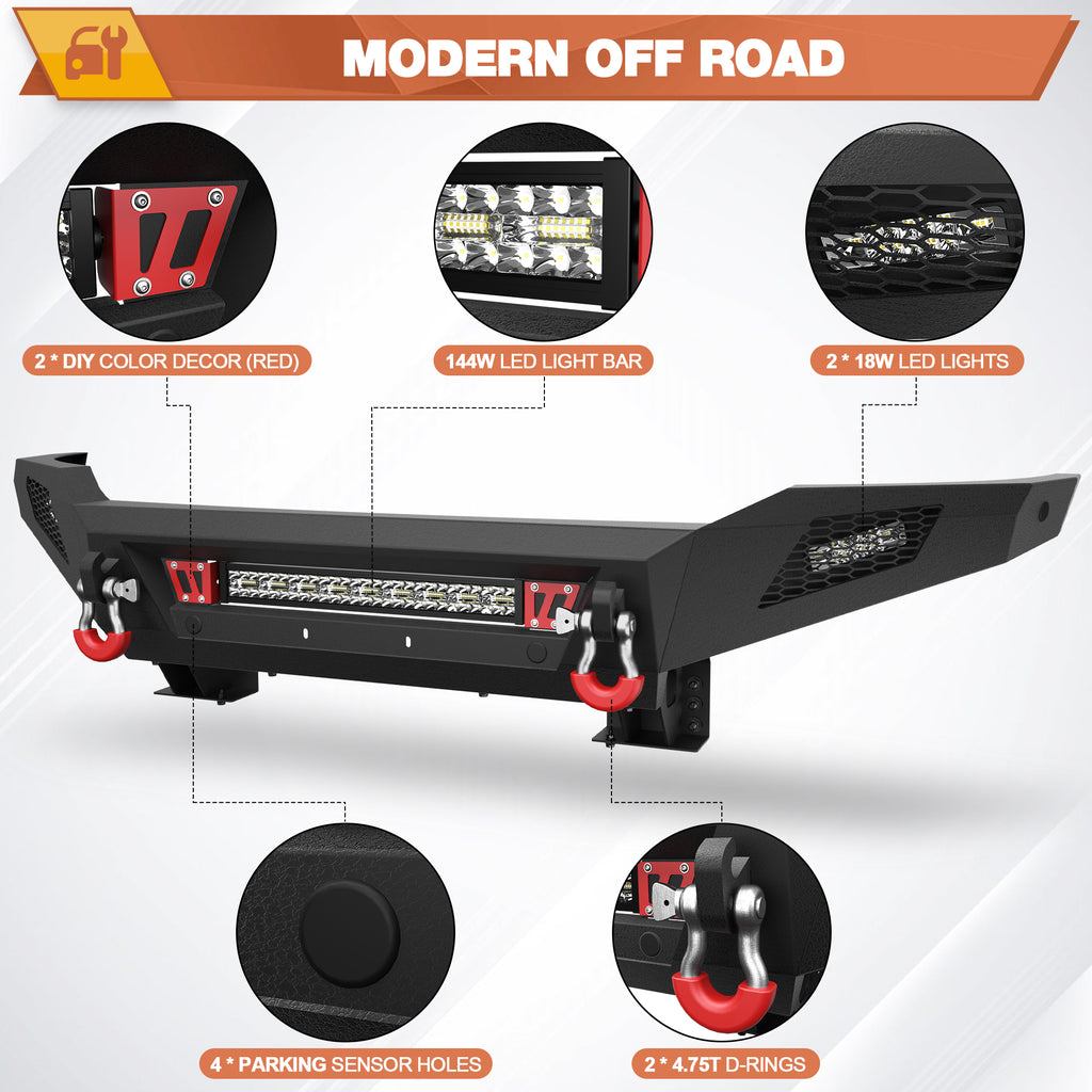Tundra Front Bumper for 2007-2013 Tundra Pickup