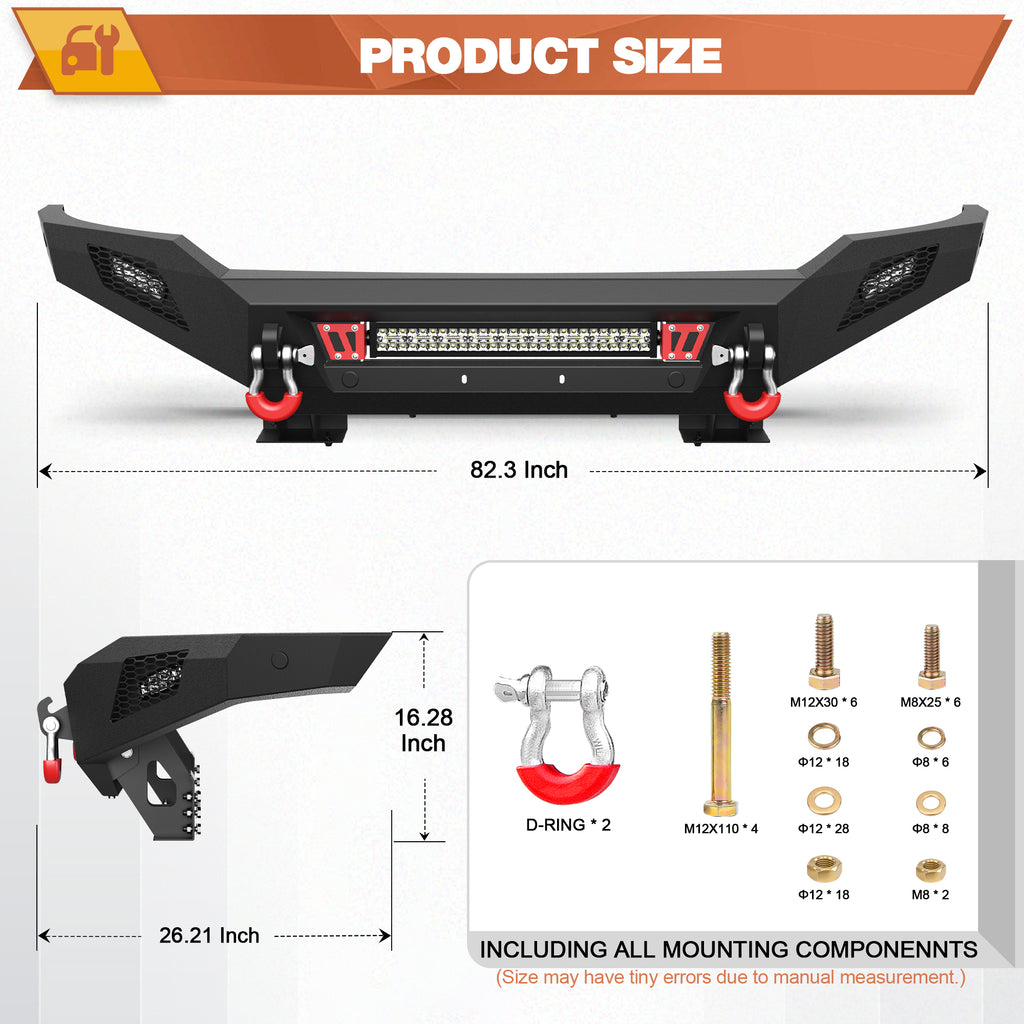 Tundra Front Bumper for 2007-2013 Tundra Pickup