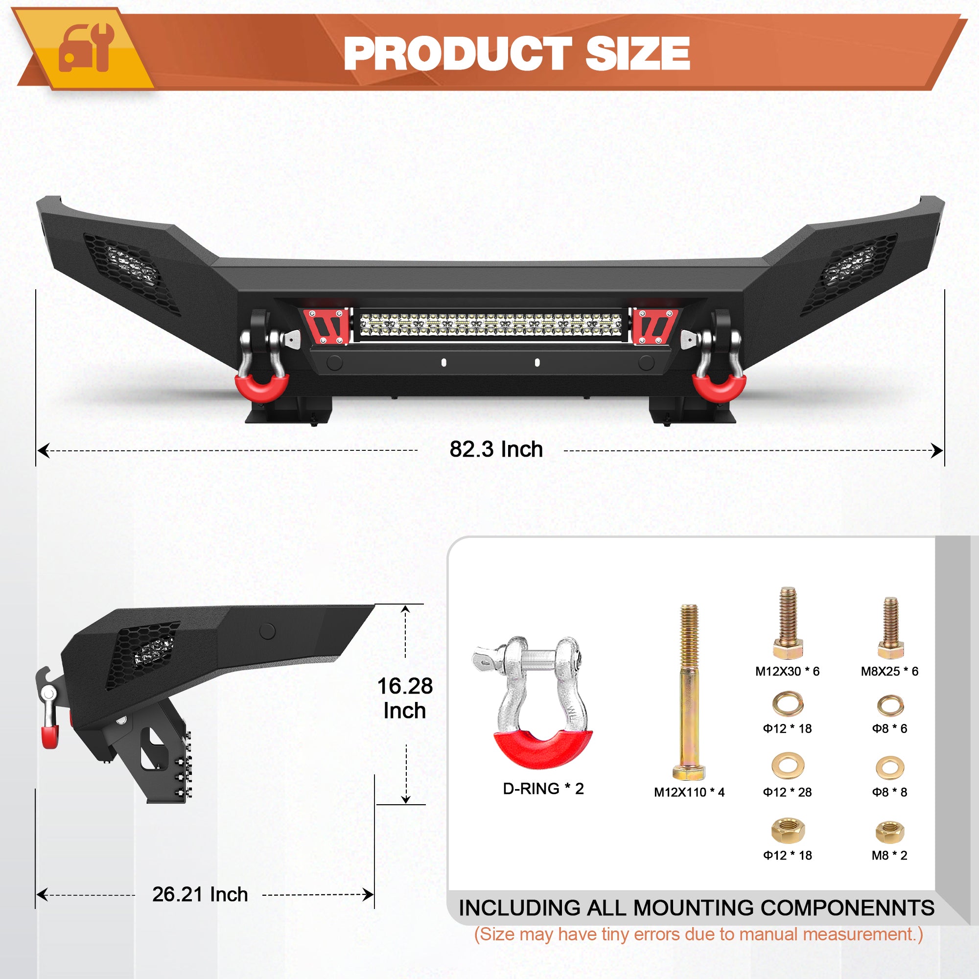 Tundra Front Bumper for 2007-2013 Tundra Pickup