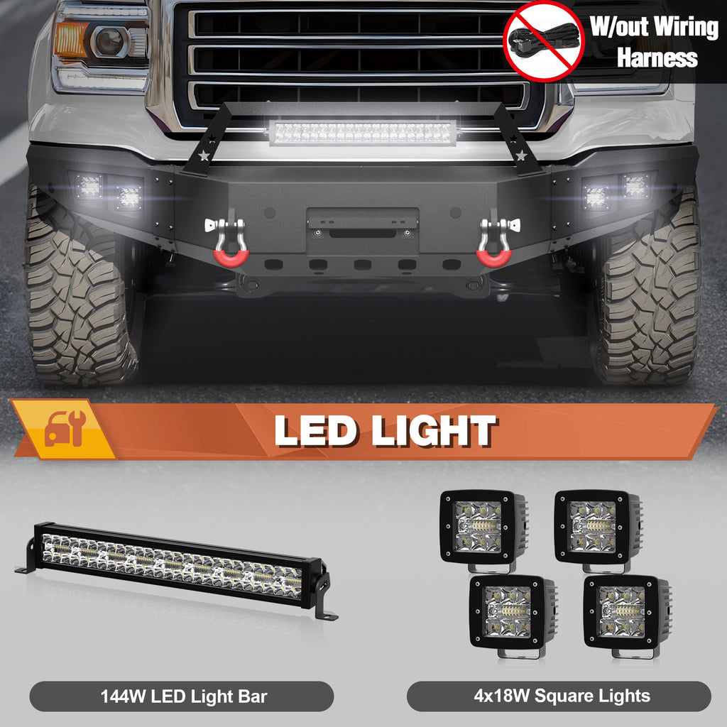 Sierra 1500 Front Bumper for 2014-2015 GMC Sierra 1500