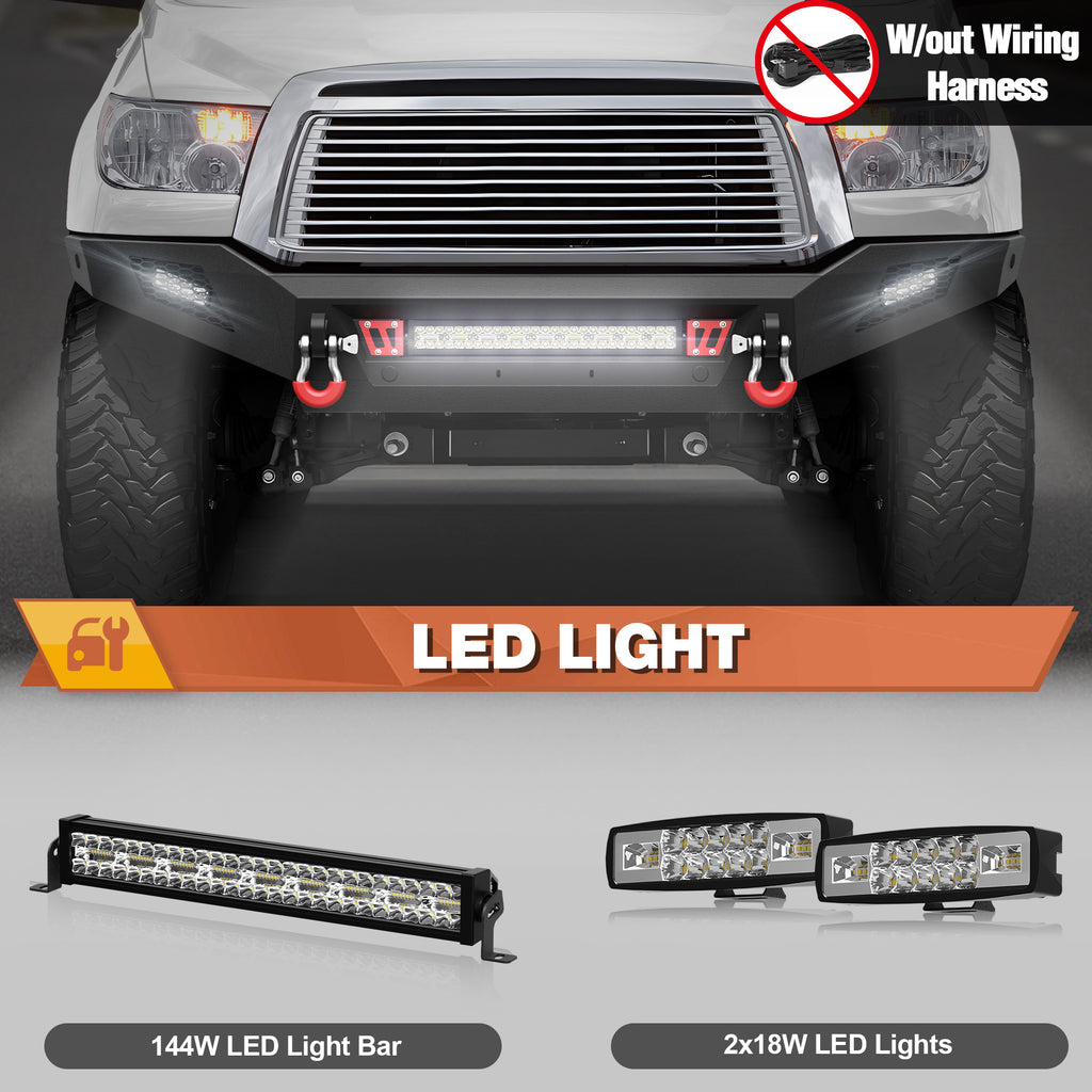 Tundra Front Bumper for 2007-2013 Tundra Pickup