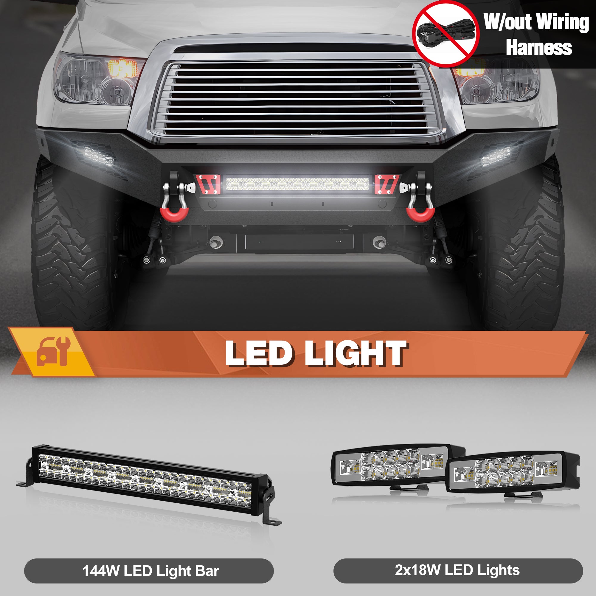 Tundra Front Bumper for 2007-2013 Tundra Pickup