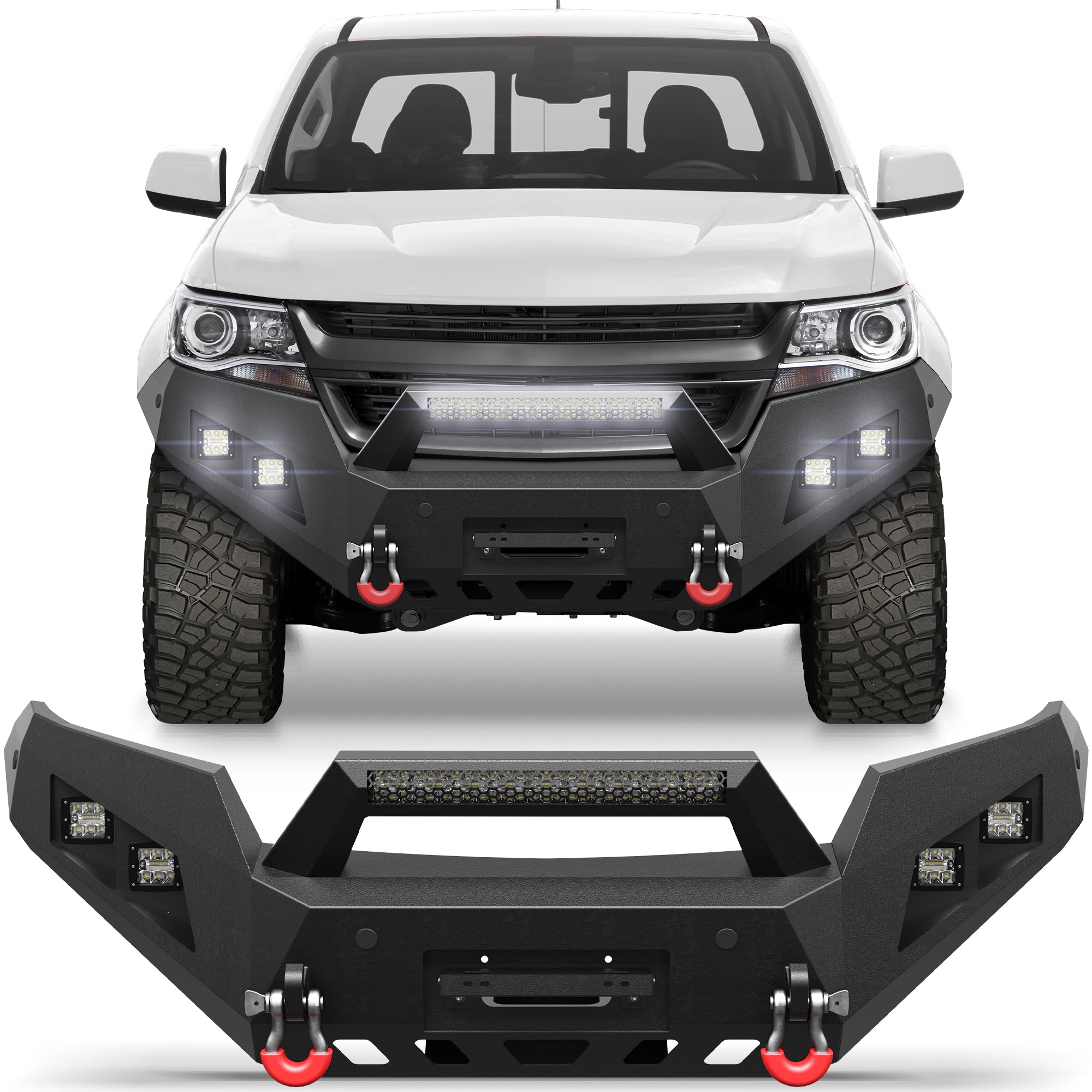 Colorado Front Bumper for 2015-2020 Chevy Colorado Pickup (Excluding ZR2)