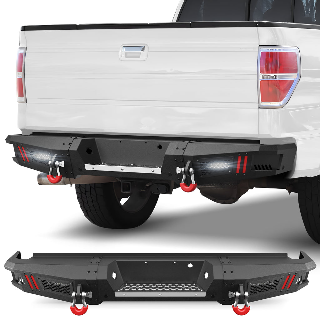 F150 Rear Bumper Fit for Ford 2009-2014 F150 (Excluding Raptor)