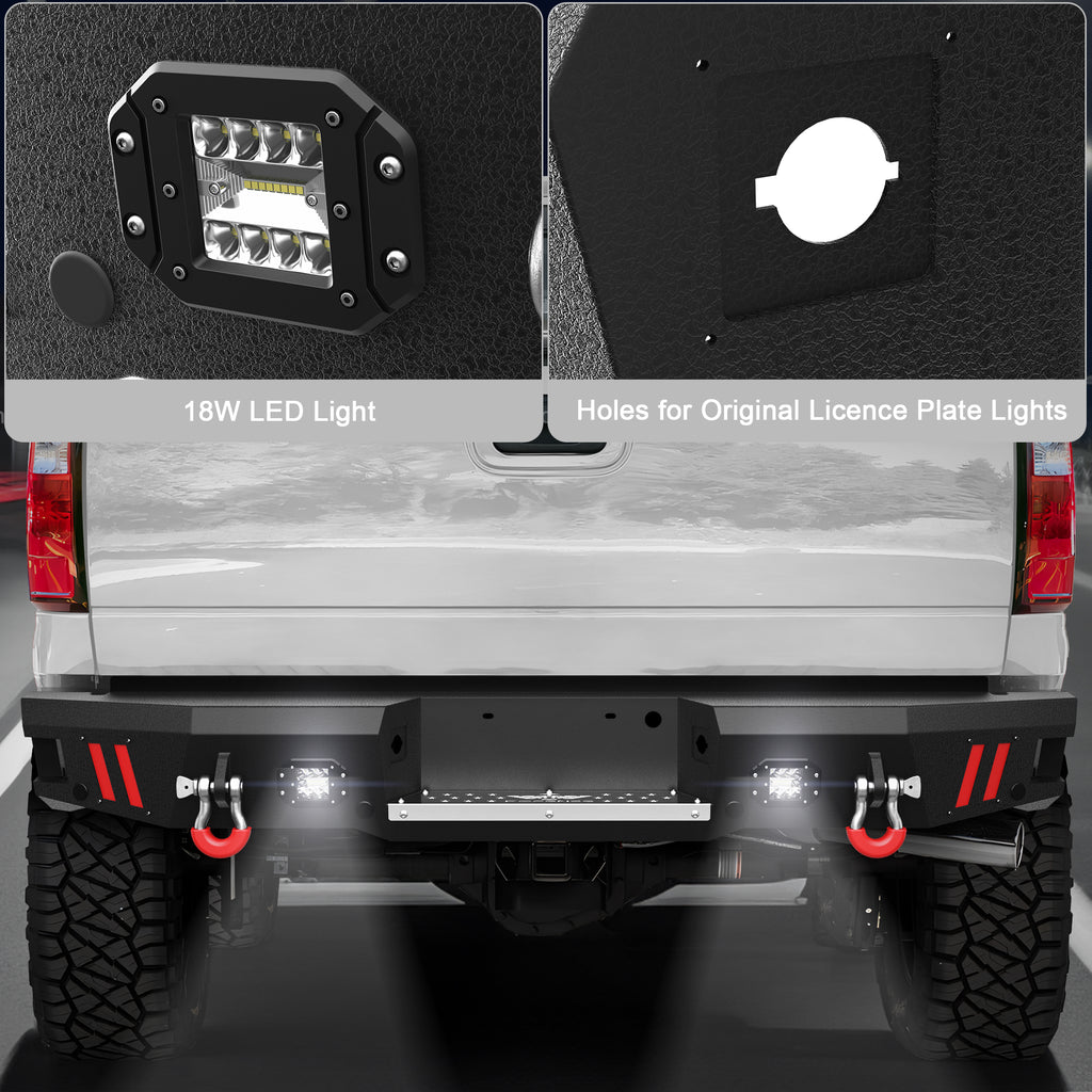 F250 Rear Bumper for 1999-2016 Ford F250/F350/F450
