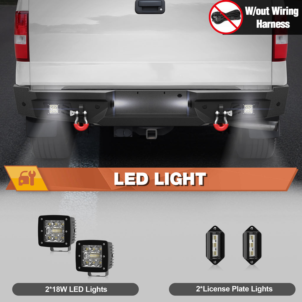 F150 Rear Bumper for 2006-2008 Ford F150 Pickup