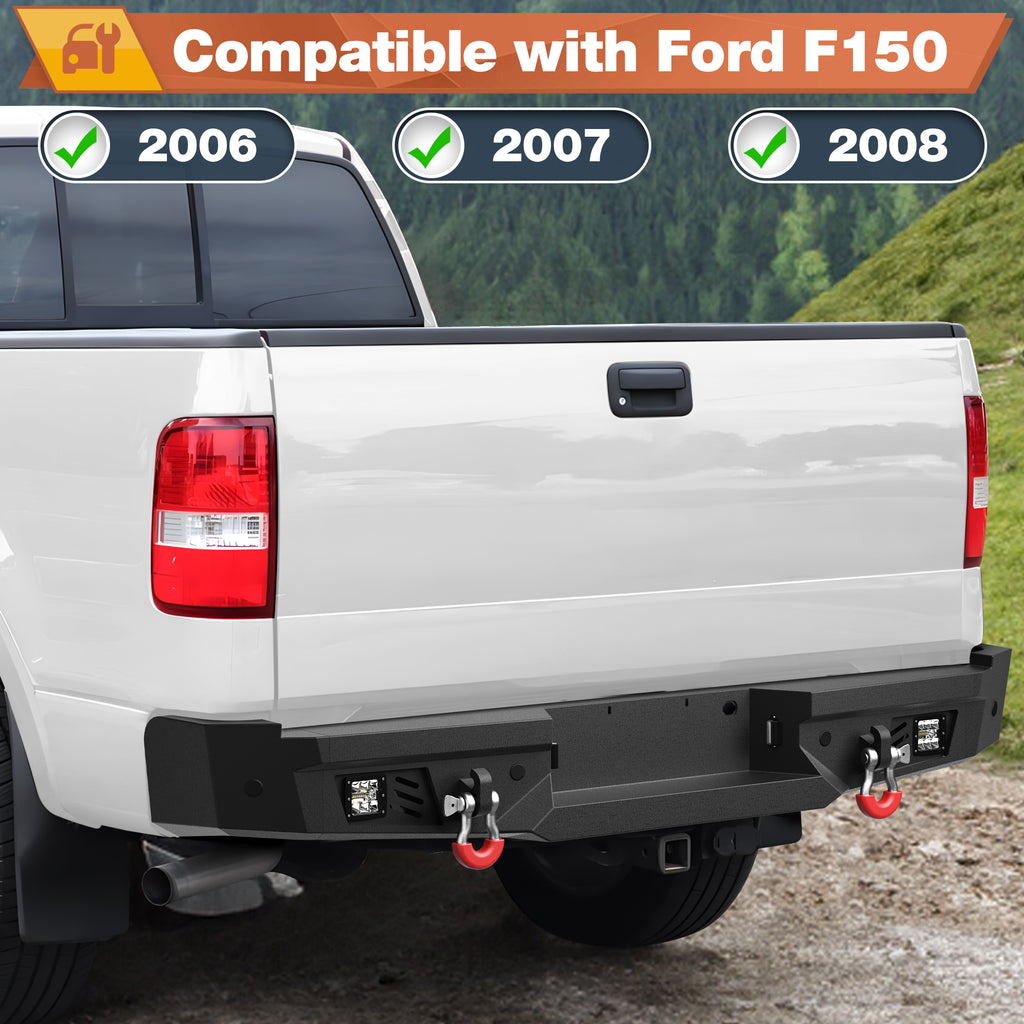 F150 Rear Bumper for 2006-2008 Ford F150 Pickup