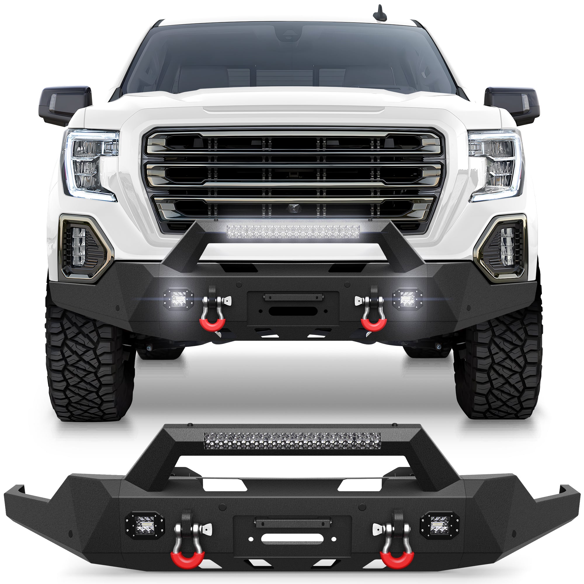 Sierra Front Bumper for 2019-2022 GMC Sierra 1500