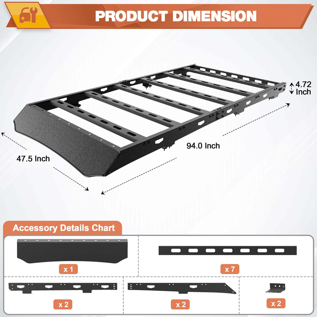 GX550 Roof Rack for 2024-2025 Lexus GX550