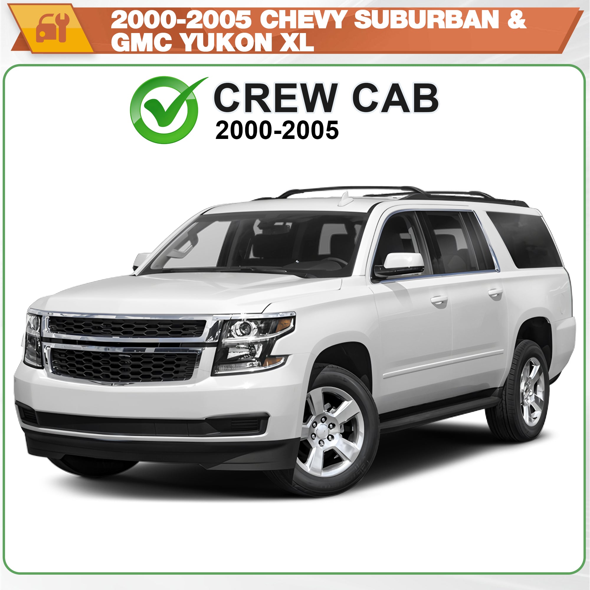 Suburban Running Boards Side Steps for 2006-2020 Chevy Suburban and GMC Yukon XL
