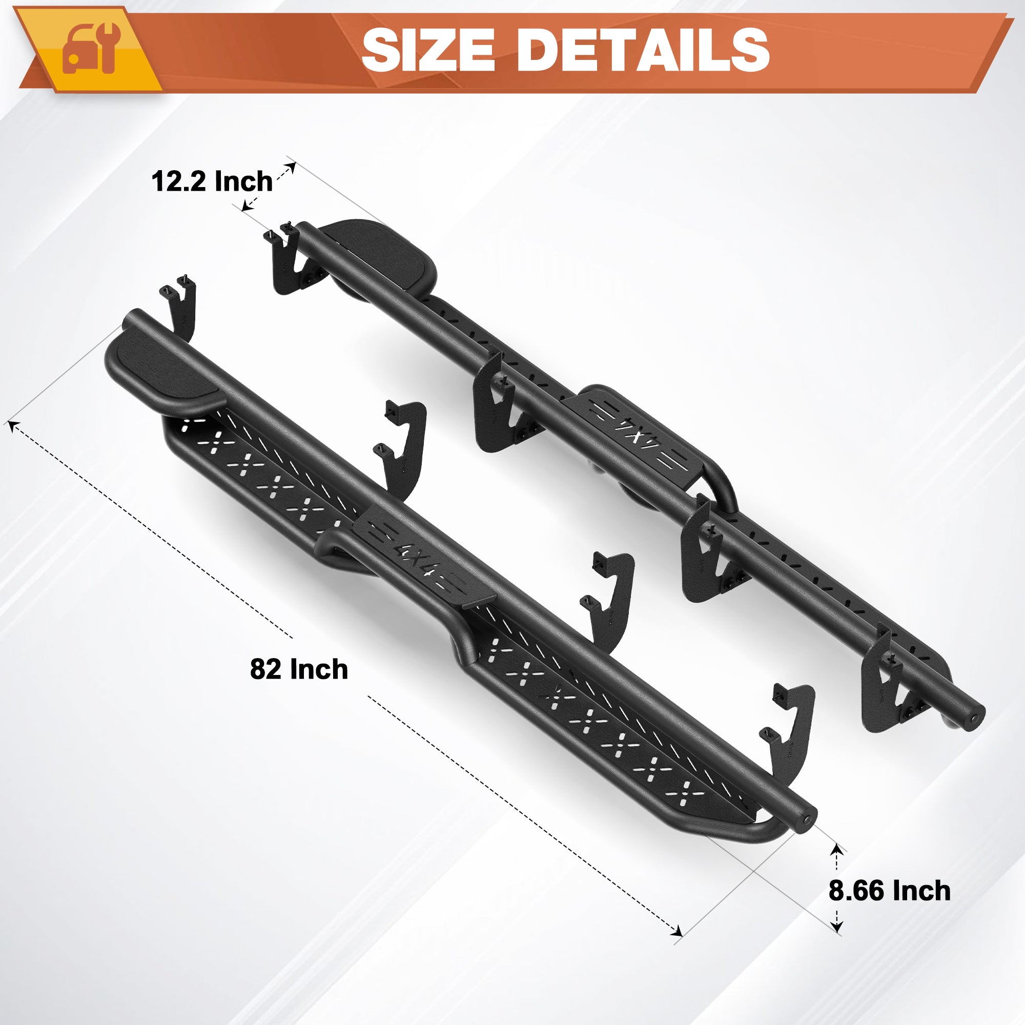 Suburban Running Boards Side Step for 2021-2026 Chevy Suburban & GMC Yukon XL