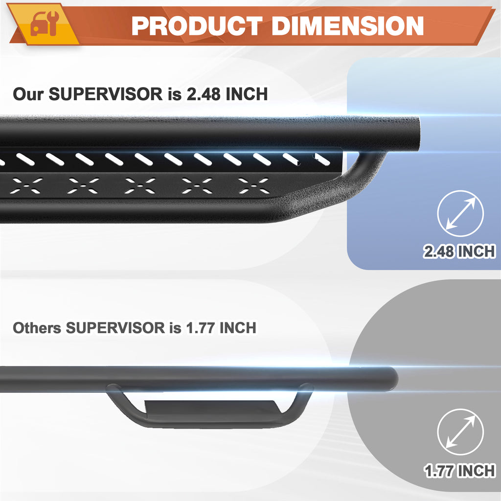 Suburban Running Boards Side Step for 2021-2026 Chevy Suburban & GMC Yukon XL