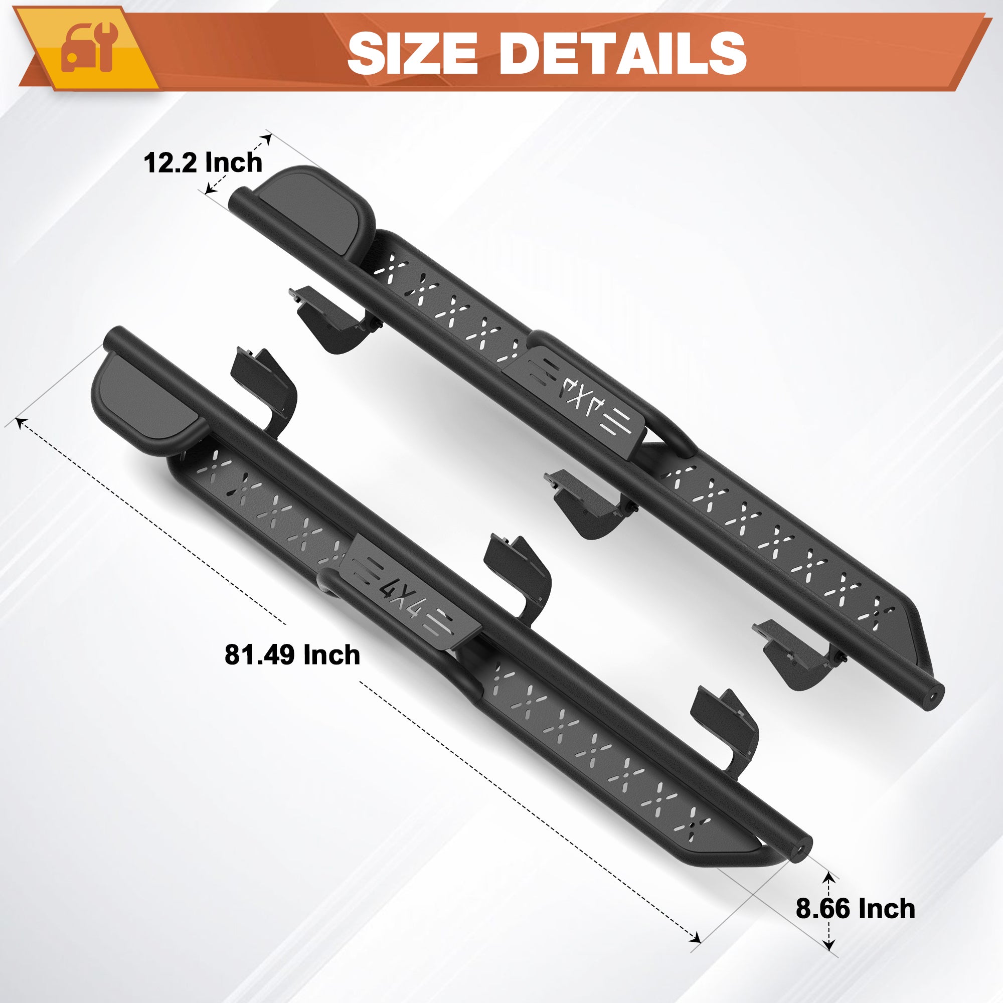 Expedition Running Boards Side Step Compatible for 2018-2026 Ford Expedition(Not for Max)