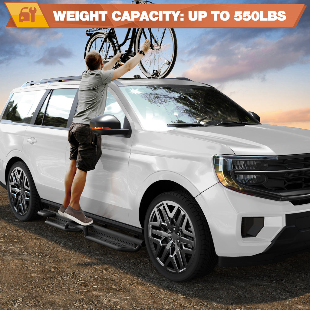 Expedition Running Boards Side Step Compatible for 2018-2026 Ford Expedition(Not for Max)