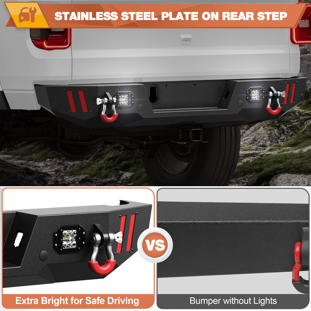 Jeep JT Rear Bumper for 2020-2026 Gladiator JT
